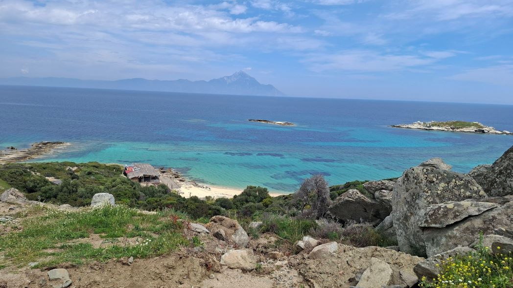 Tigania Beach Chalkidiki, Griechenland